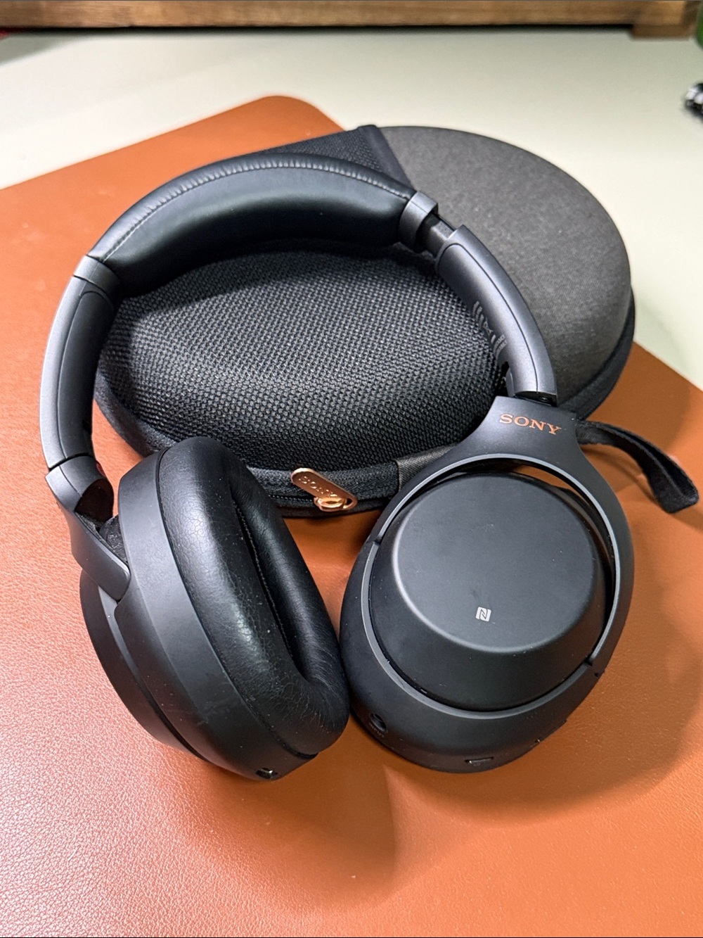 Sony Matte Black Over-Ear Wireless Headphones